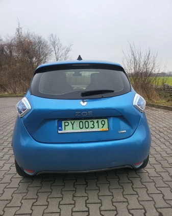 Renault Zoe cena 58500 przebieg: 63500, rok produkcji 2017 z Poznań małe 29